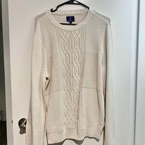 Ben Simmons Cream Casual Sweater